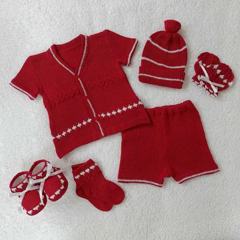 Camisa Rojo/Blanco