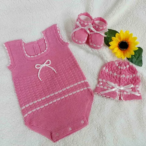 Body Rosado/Blanco