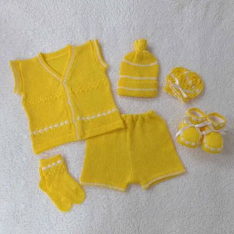 Camisa Amarillo/Blanco