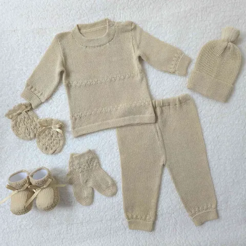 Conjunto Sweater Beige