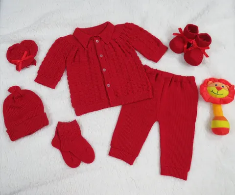 Conjunto Recogido Rojo