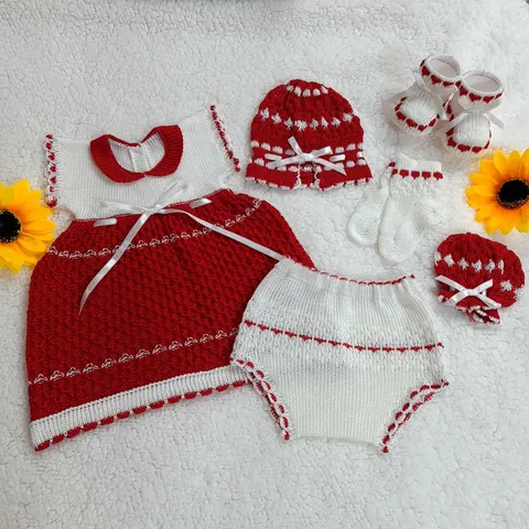 Traje Corazón Rojo/Blanco