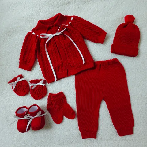 Camisa Roja cintas Blancas