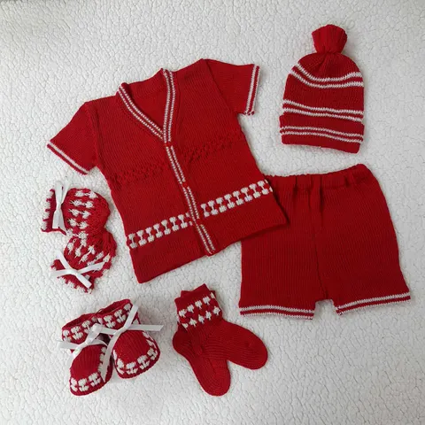 Camisa Rojo/Blanco