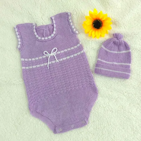 Body Lila/Blanco