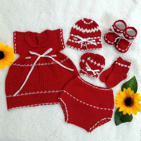 Traje Corazón Rojo/Blanco