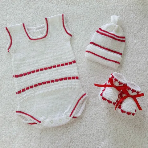 Body Blanco Rojo