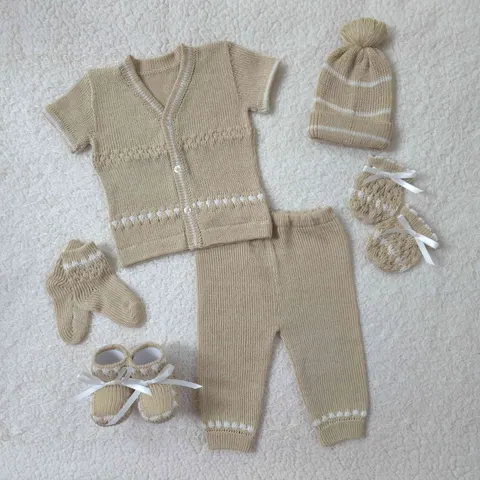 Camisa Beige Blanco
