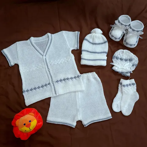 Camisa Blanco/Gris
