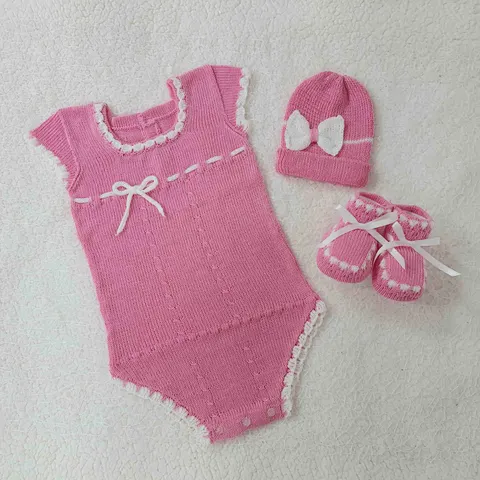 Body Rosado/Blanco