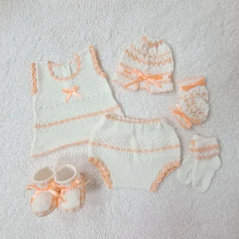 Camisa Blanco/Peach