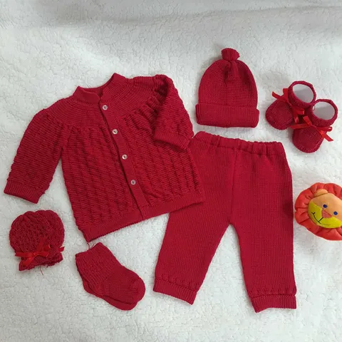 Conjunto Recogido Rojo
