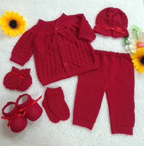 Conjunto Recogido Rojo