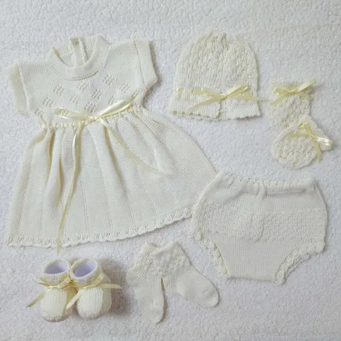 Traje Diamante Blanco Crema