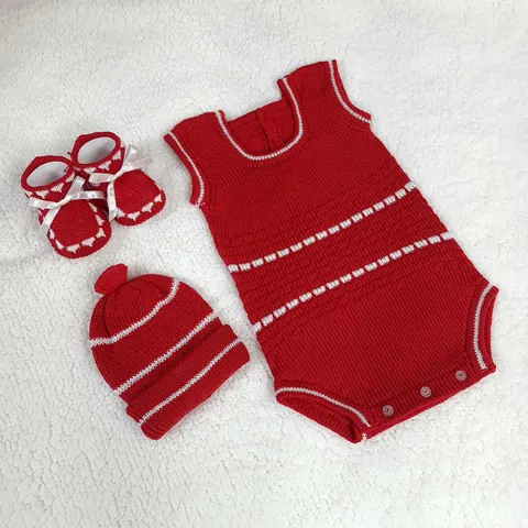 Body Rojo/Blanco